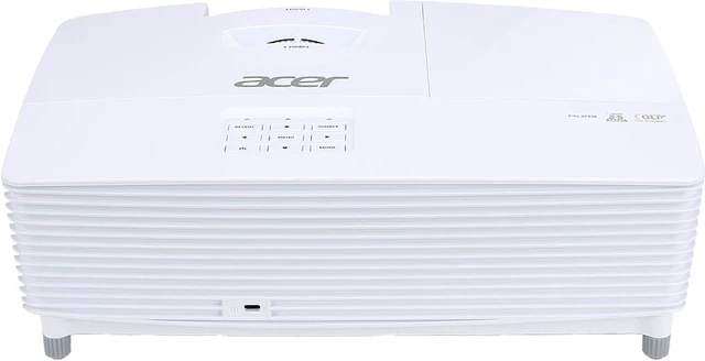 Alt view image 4 of 7 - Acer X117H Projector, 3600 Lumens, 20000:1 Contrast Ratio, 27"-300" Image Size, HDMI, USB, VGA, Built-in Speaker