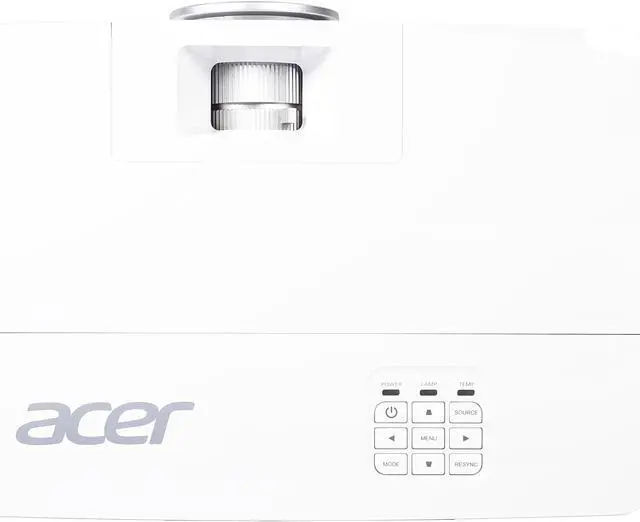 Alt view image 6 of 8 - Acer H6502BD Projector, 3400 Lumens, 20000:1 Contrast Ratio, 28"-300" Image Size, HDMI, USB, VGA, Built-in Speaker