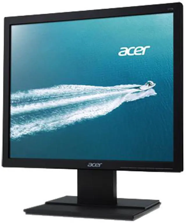Alt view image 3 of 4 - Acer 19" 60 Hz IPS SXGA LCD/LED Monitor 5 ms D-Sub, DVI Flat Panel V196L Bbmd UM.CV6AA.B01