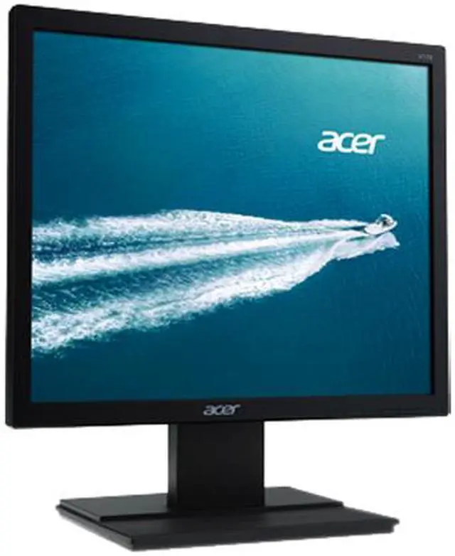 Alt view image 4 of 4 - Acer 19" 60 Hz IPS SXGA LCD/LED Monitor 5 ms D-Sub, DVI Flat Panel V196L Bbmd UM.CV6AA.B01