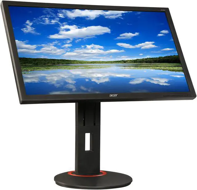 Alt view image 3 of 10 - Acer 24" 144 Hz TN FHD LCD Twisted Nematic Film Monitor Display 1 ms DVI, HDMI, DisplayPort XF240H bmjdpr UM.FX0AA.001