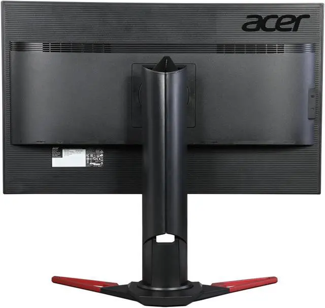 Alt view image 6 of 11 - Acer Predator XB1 XB271HU Abmiprz 27" WQHD 2560 x 1440 (2K) 1ms 144Hz (Overclock Refresh Rate 165 Hz) 350 cd/m2 G-Sync Gaming Monitor, HDMI, DisplayPort, USB3.0