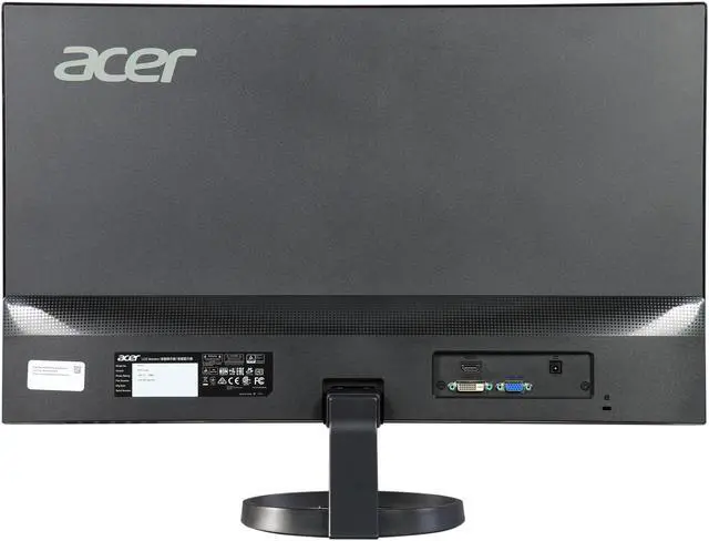 Alt view image 4 of 6 - Acer R1 Series R271 bid 27" Full HD 1920x1080 60Hz 4ms DVI HDMI VGA Flicker-Less Zero Frame Design Backlit LED IPS LCD Monitor