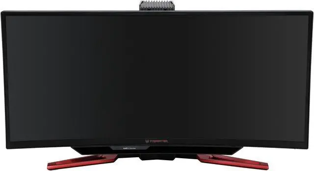 Alt view image 9 of 10 - Acer Predator Z1 (Z301C Tbmiphzx) Black 29.5" VA 4ms (GTG) 144 Hz, 2560 x 1080 (2K) 21:9, NVIDIA G-Sync Ultra-wide 1800R Curved Gaming Monitor, VisionCare Technology, 2 x 3W Speakers