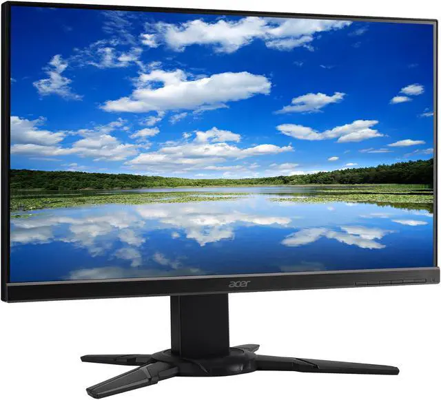 Alt view image 3 of 5 - Acer XF251Q bmiirx Black 24.5" Full HD Gaming Monitor, 75Hz, 1ms (GTG), AMD FreeSync, Height & Pivot Adjustment, Built-in Speakers, 2xHDMI, Blue Light Filter