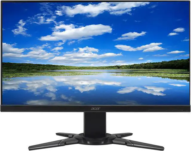 Alt view image 2 of 5 - Acer XF251Q bmiirx Black 24.5" Full HD Gaming Monitor, 75Hz, 1ms (GTG), AMD FreeSync, Height & Pivot Adjustment, Built-in Speakers, 2xHDMI, Blue Light Filter