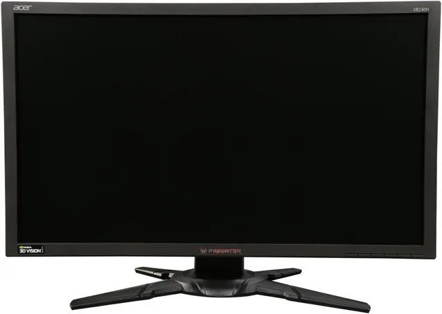 Alt view image 7 of 10 - Acer Predator XB240H Black 24" 1ms HDMI LED Backlight LCD/LED Monitor 350 cd/m2 Contrast Ratio (Native): 1,000:1 Contrast Ratio Max (ACM): 100,000,000:1