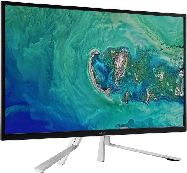 Alt view image 4 of 7 - Acer ET322QK wmiipx 32" (Actual size 31.5") Ultra HD 3840 x 2160 4K 60Hz 2 x HDMI DisplayPort AMD FreeSync Built-in Speakers Backlit LED LCD Monitor