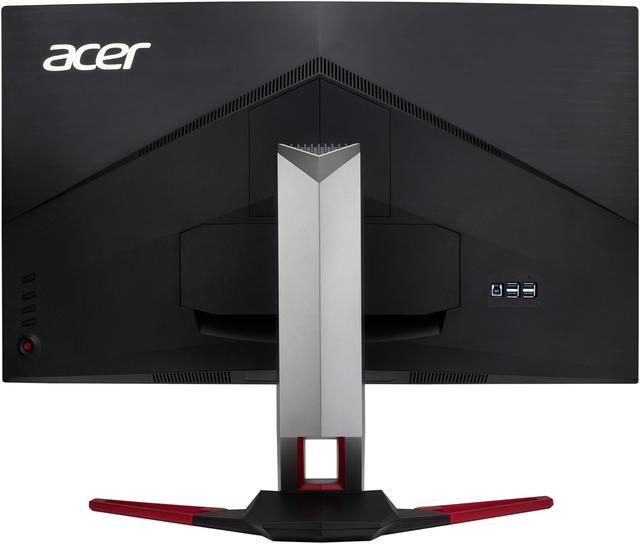 Alt view image 5 of 8 - Acer Predator Z1 Z321QU bmiphzx 32" WQHD 2560 x 1440 2K Resolution 165Hz HDMI DisplayPort NVIDIA G-Sync Technology USB 3.0 Hub Built-in Speakers LED Backlit LCD Curved Gaming Monitor