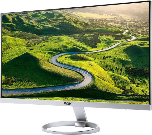 Main image of Acer H7 H277HK smidppx 27" IPS 3840 x 2160 4K Black/Sliver Widescreen LED Backlight LCD/LED Monitor 350 cd/m2, HDMI, DVI, DisplayPort, Built-in Speakers