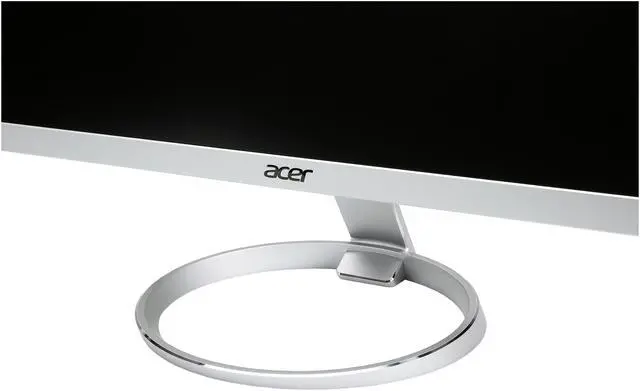 Alt view image 6 of 6 - Acer H7 H277HK smidppx 27" IPS 3840 x 2160 4K Black/Sliver Widescreen LED Backlight LCD/LED Monitor 350 cd/m2, HDMI, DVI, DisplayPort, Built-in Speakers