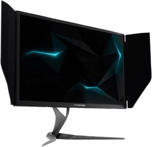 Alt view image 3 of 13 - Acer Predator X27 bmiiphzx 27" 4K IPS UHD 3840 x 2160 NVIDIA G-SYNC Ultimate, 1,000nits (Peak), 144Hz (Overclock), 10Bit Colors, Quantum Dot, DCI-P3, DisplayPort 1.4, Light Sensor