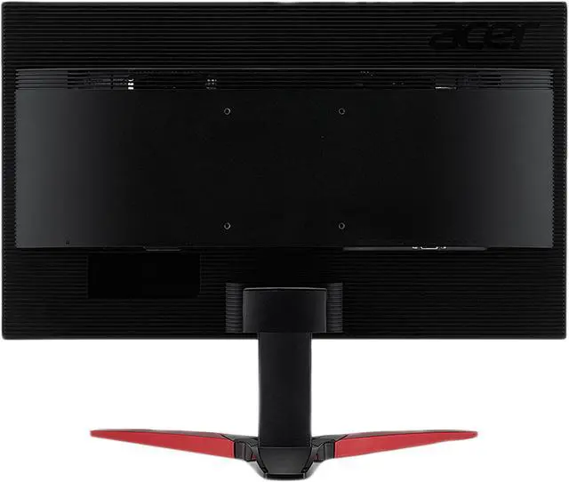 Alt view image 6 of 6 - Acer Gaming Series KG241 Pbmidpx 24" Full HD 1920 x 1080 1ms 144Hz DVI HDMI DisplayPort AMD FreeSync Built-in Speakers WideScreen LED Backlit LCD Gaming Monitor