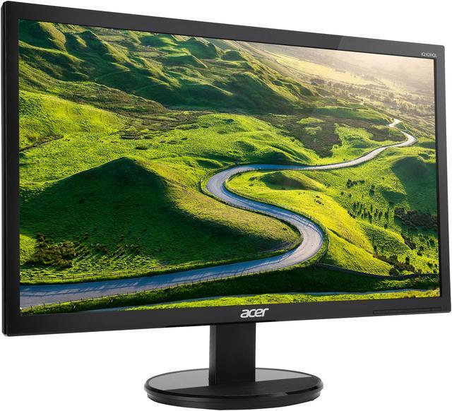 Alt view image 3 of 8 - Acer 23.6" 60 Hz VA FHD LED Backlit Widescreen LCD Monitor 5 ms D-Sub, DVI, HDMI K242HQL bid UM.UX2AA.001
