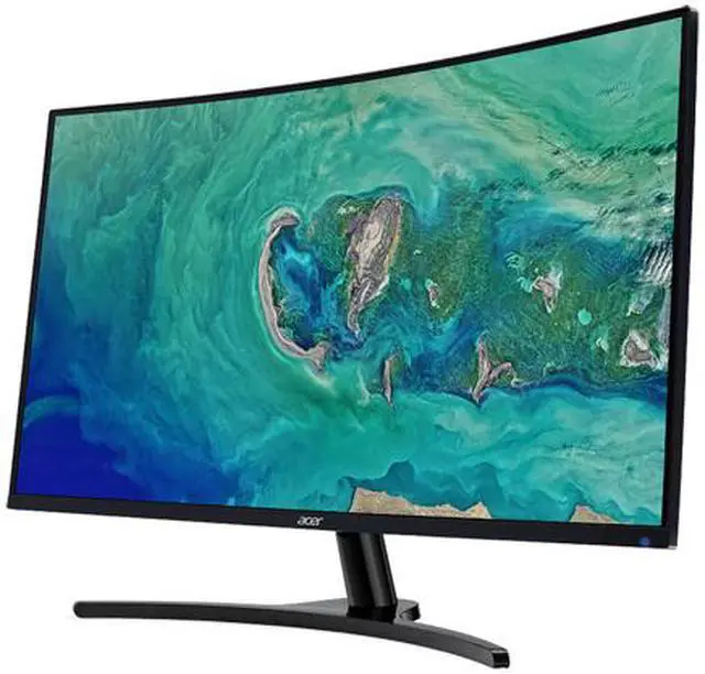 Alt view image 3 of 7 - Acer ED322QR Pbmiipx 32" (Actual size 31.5") Full HD 1920 x 1080 144Hz 2xHDMI DisplayPort Built-in Speakers AMD FreeSync Backlit LED Curved Gaming Monitor