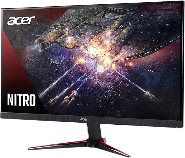 Alt view image 2 of 8 - Acer Nitro VG270 Pbiip 27" Full HD 1920 x 1080 1ms (VRB) 144Hz 2xHDMI DisplayPort AMD FreeSync Backlit LED IPS Gaming Monitor