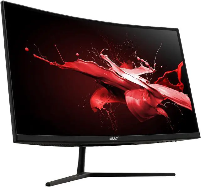 Alt view image 4 of 5 - Acer EI272UR Pbmiiipx 27" WQHD 2560 x 1440 2K 144Hz 3xHDMI DisplayPort Built-in Speakers AMD FreeSync 2 Backlit LED Curved Gaming Monitor