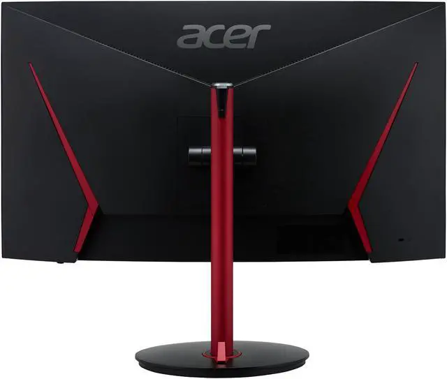 Alt view image 7 of 7 - Acer Nitro XZ272U Pbmiiphx 27" WQHD 2560 x 1440 2K 165Hz 2xHDMI DisplayPort AMD Radeon FreeSync HDR 400 Built-in Speakers Anti-Glare Backlit LED Height Adjustable Curved Gaming Monitor