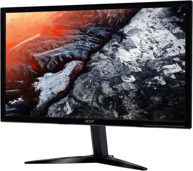 Alt view image 3 of 6 - Acer KG221Q Abmix 22" (Actual size 21.5") 1ms (GTG) AMD FreeSync Widescreen LCD/LED Gaming Monitor, HDMI 1920 x 1080, at 75 Hz Refresh Rate, Acer Vision Care Feature