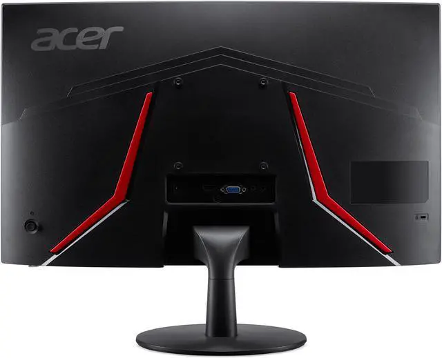 Alt view image 6 of 9 - Acer ED240Q bi 24" (23.6" Viewable) Full HD Curved 1500R 1920x1080 75Hz Refresh rate 1ms response time AMD FreeSync Monitor, VGA, HDMI