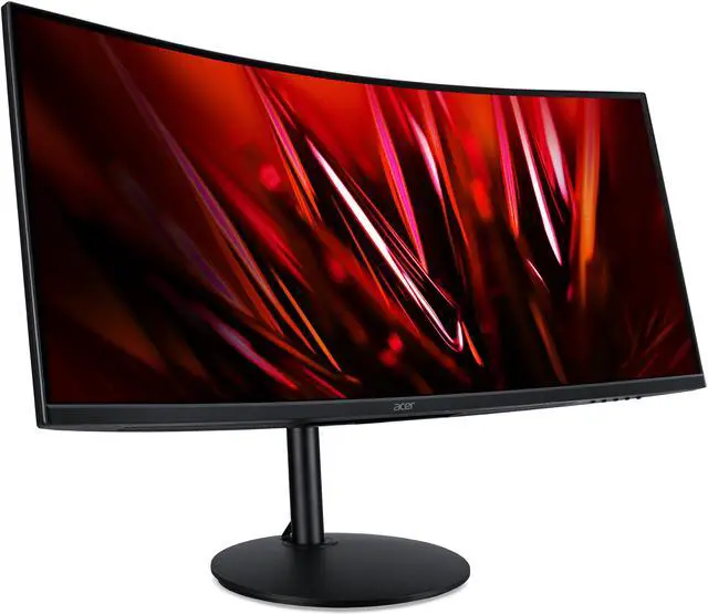 Alt view image 3 of 5 - Acer 34" 144 Hz VA UWQHD Gaming Monitor FreeSync Premium Pro (AMD Adaptive Sync) EI2 EI342CKR Sbmiipphx