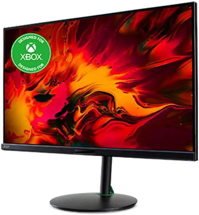 Alt view image 3 of 7 - Acer 28" 144 Hz IPS UHD Gaming Monitor FreeSync Premium (AMD Adaptive Sync) DCI-P3 90% HDMI, DisplayPort, USB, USB-B, USB Type-C, SPK, Audio out Nitro XV2 XV282K Kvbmiipruzx - XBOX