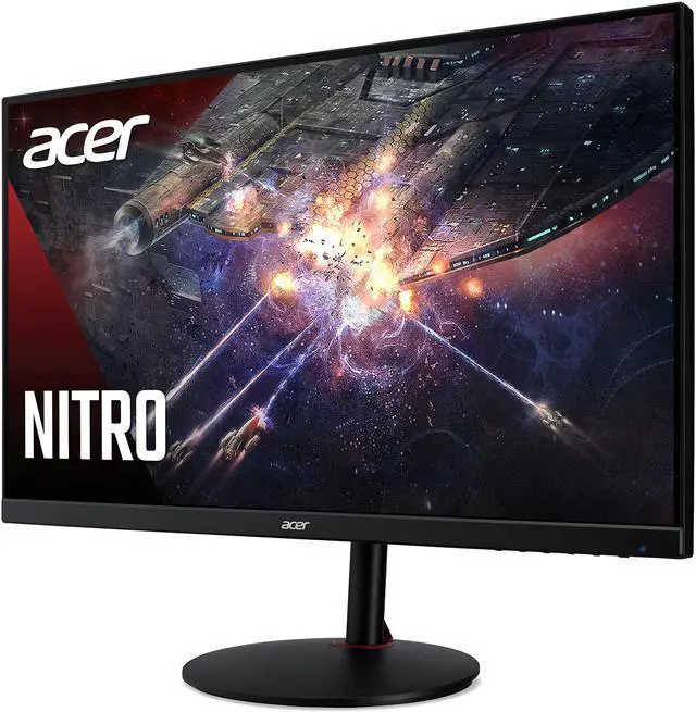 Alt view image 6 of 9 - Acer 31.5" 144Hz IPS 2K Gaming Monitor 1ms FreeSync Premium (AMD Adaptive Sync) WQHD 2560 x 1440 Built-in Speakers Flat Panel Nitro XV320QU LVbmiiphx (Overclock to 170Hz using Display Port)