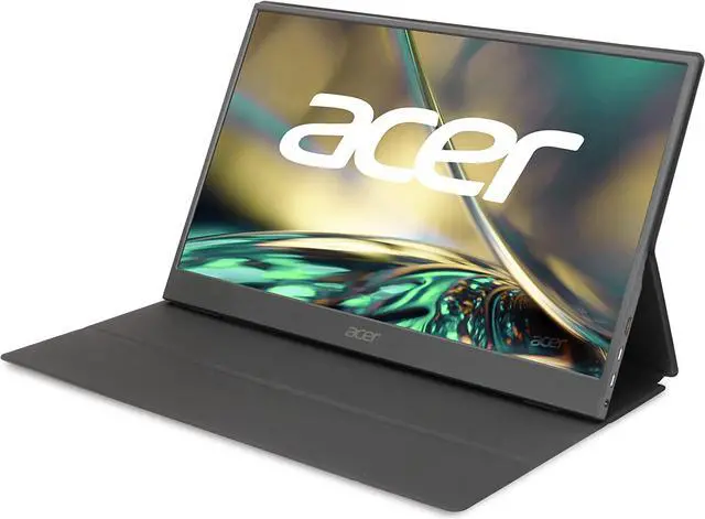 Alt view image 12 of 15 - Acer Portable PM161Q ABMIUUZX 15.6” 1920x1080P IPS Ultra Slim Design Premium Cover External Monitor for Laptop PC Mac, 2 x USB 3.1 Type-C Ports, Mini HDMI, Micro USB, Speaker