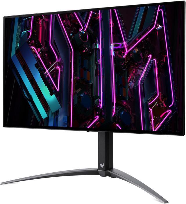 Alt view image 3 of 6 - Acer 27" 240Hz OLED 2K Gaming monitor 0.01ms FreeSync Premium (AMD Adaptive Sync), Built-in 2560 x 1440, KVM switch, HDMIx2, DisplayPort, Type-C(90W), USB  Built-in Speakers, Predator X27U BMIIPRUZX