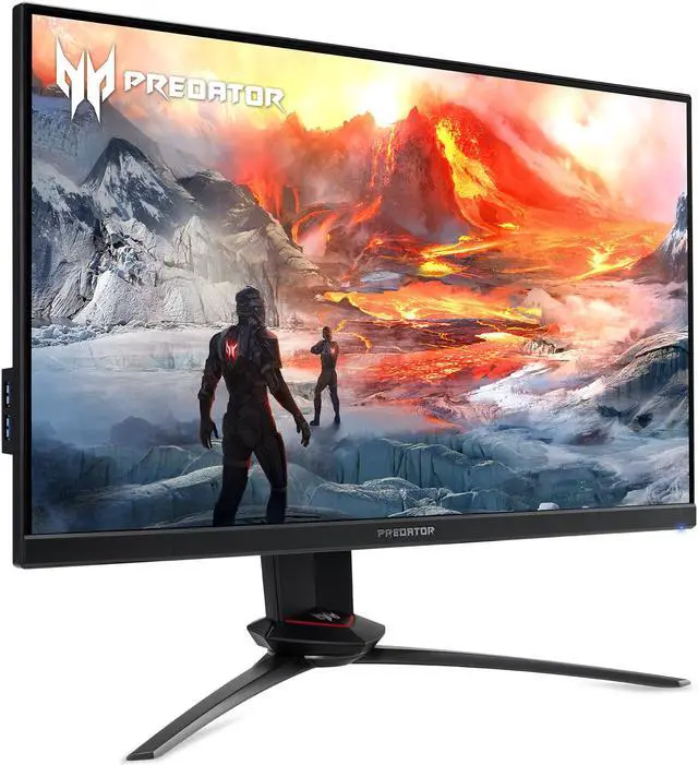Alt view image 2 of 9 - Acer Predator 27" 2560x1440 2K IPS 270Hz Refresh rate 0.5ms response time AMD FreeSync Premium KVM Switch VESA HDR400 Gaming Monitor, HDMIx2, DisplayPort, USB-C(65W), USB3.0, Speaker (XB273U ZBMIIPRU)