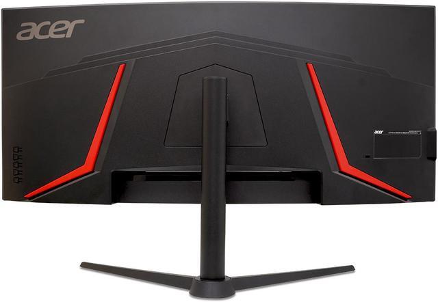 Alt view image 9 of 9 - Acer Nitro XZ342CU V3bmiiphx 34" 1500R 21:9 Curved QHD (3440 x 1440) AMD FreeSync Premium Gaming Monitor, 180Hz Refresh Rate, 1ms VRB, VESA DisplayHDR 400, VESA Mounting Compliant (1 x Display Ports & 2 x HDMI Ports)