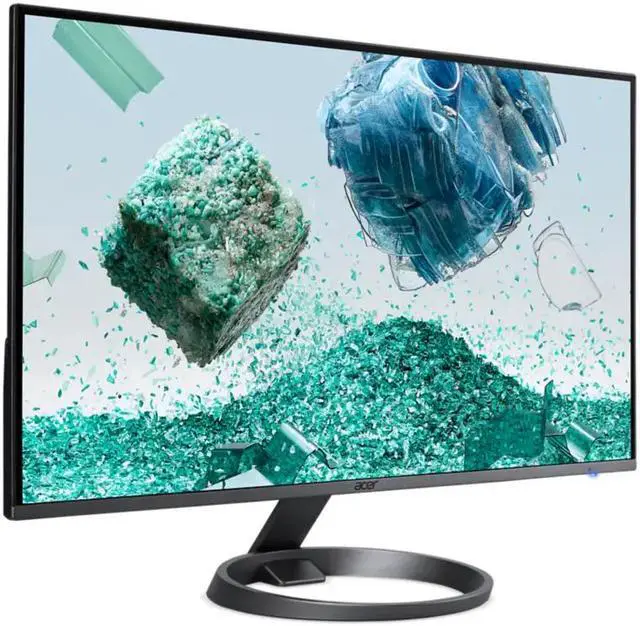 Alt view image 2 of 5 - Acer RL242Y 23.8" Widescreen Full HD LCD Monitor - 16:9 - Dark Gray UM.QR2AA.002