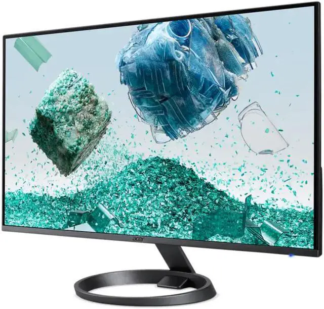 Alt view image 3 of 5 - Acer RL242Y 23.8" Widescreen Full HD LCD Monitor - 16:9 - Dark Gray UM.QR2AA.002