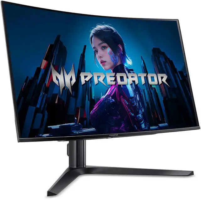 Alt view image 2 of 7 - Acer 32" 240 Hz OLED 4K Gaming Monitor FreeSync Premium (AMD Adaptive Sync) Predator X32 Xbmiipphuzx