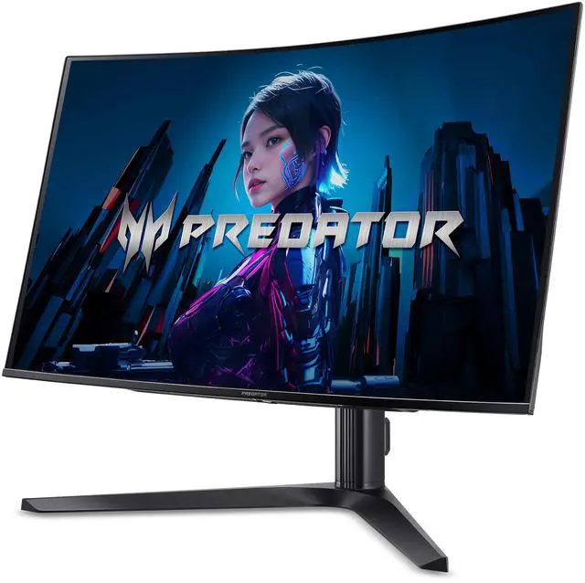 Alt view image 3 of 7 - Acer 32" 240 Hz OLED 4K Gaming Monitor FreeSync Premium (AMD Adaptive Sync) Predator X32 Xbmiipphuzx