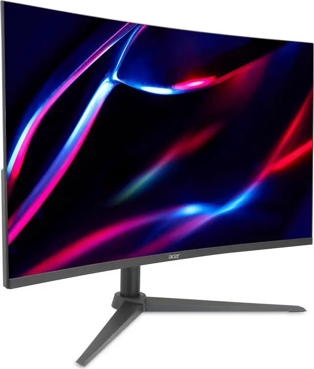 Alt view image 4 of 10 - Acer Nitro XZ320Q S3bmiiphx 31.5-inch 1500R Curved Zero-Frame Full HD (1920 x 1080) Gaming Monitor with AMD FreeSync Premium Technology, 180Hz Refresh Rate, 1ms VRB, HDR10 (1 x Display Port 1.2, 2 x HDMI 1.4 Ports & 1 x Audio Out)