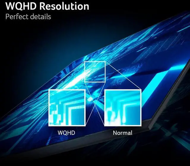 Alt view image 4 of 13 - Acer Nitro XV270U Z1bmiiprx 27" WQHD (2560 x 1440) IPS Monitor with AMD FreeSync Premium Technology, Up to 270Hz Refresh Rate, Up to 0.5ms, sRGB 99%, (2 x HDMI 2.0 Ports & 1 x Display Port 1.4)