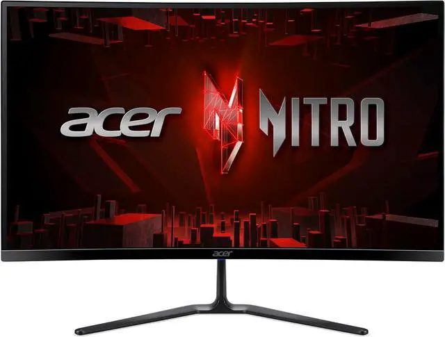 Main image of Acer Nitro 27" 280Hz Curved Full HD with AMD FreeSync Premium Technology 1ms with both Display Port and HDMI Port Gaming Monitor ED270 Zbmiipx