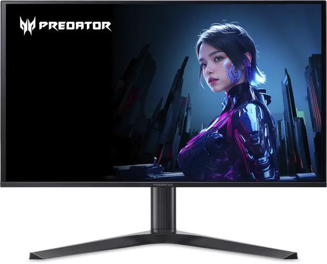 Alt view image 9 of 10 - Acer Predator X27U Z1bmiiprx 27" WQHD (2560 x 1440) Widescreen OLED Gaming Monitor with AMD FreeSync Premium pro, 280Hz Refresh Rate, 0.03ms Response Time, 1000nits @ HDR 3%, DCI-P3 99%, Delta E<2