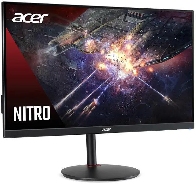 Alt view image 2 of 10 - Acer Nitro XV270U F4bmiiprx 27" WQHD (2560 x 1440) IPS Gaming Monitor with AMD FreeSync Premium Technology, 400Hz Refresh Rate, Up to 0.5ms, DCI-P3 90%, 2 Apeakers, 2 Watts Per Speaker