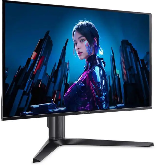 Alt view image 3 of 8 - Acer Predator 27 inch WQHD 2K 1440P 240Hz AMD FreeSync Premium 240Hz OLED Gaming Computer Monitor with Height Adjustable, Swivel, Pivot & Tilt Stand X27U W1bmiipprx