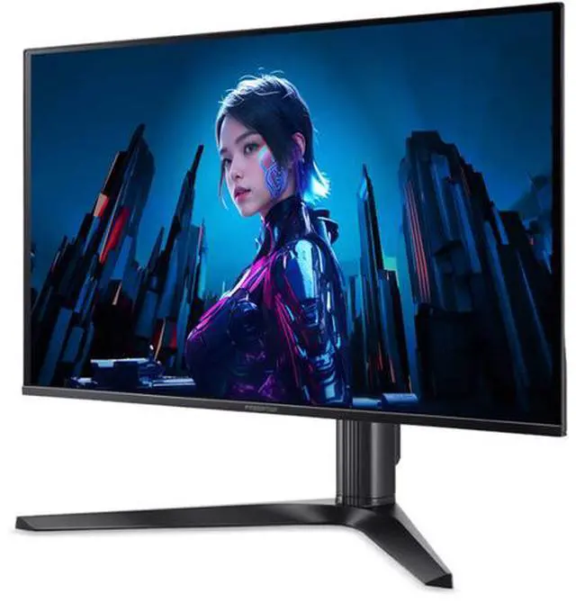 Alt view image 4 of 8 - Acer Predator 27 inch WQHD 2K 1440P 240Hz AMD FreeSync Premium 240Hz OLED Gaming Computer Monitor with Height Adjustable, Swivel, Pivot & Tilt Stand X27U W1bmiipprx