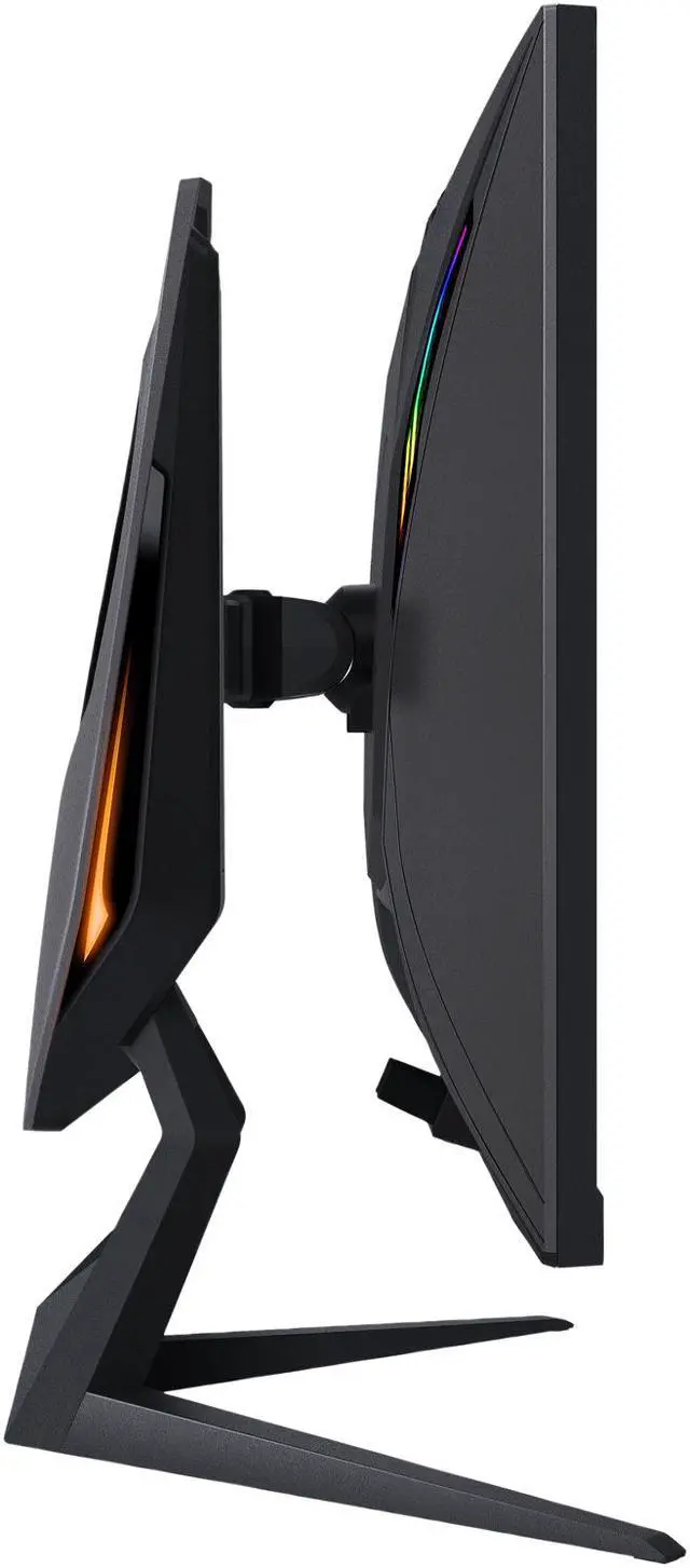 Alt view image 4 of 8 - AORUS AD27QD 27" 144Hz QHD 2560 x 1440 1440P G-SYNC Compatible and FreeSync Gaming Monitor Exclusive Built-in ANC Display HDR 1ms Response Time 10-Bit IPS 95% DCI-P3 Display Port 2 x HDMI 2 x USB 3.0