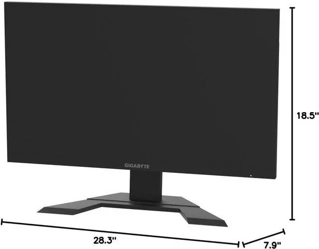 Alt view image 11 of 12 - GIGABYTE - M27Q (2023) - 27" IPS Gaming Monitor - QHD 2560x1440 - 165Hz/OC 170Hz - 1ms MPRT - AMD FreeSync Premium - Type C KVM - HDMI, DP, Type C - Height Adjustable - Black