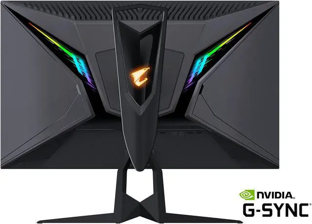 Alt view image 8 of 9 - AORUS FI27Q-X 27" 240Hz 1440P HBR3, G-SYNC Compatible, SS IPS Gaming Monitor, Exclusive Built-in ANC, 2560 x 1440, 0.3ms Response Time, HDR, 93% DCI-P3, 1x DisplayPort 1.4, 2x HDMI 2.0, 2x USB 3.0