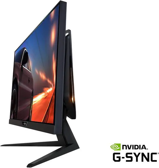 Alt view image 4 of 9 - AORUS FI27Q-X 27" 240Hz 1440P HBR3, G-SYNC Compatible, SS IPS Gaming Monitor, Exclusive Built-in ANC, 2560 x 1440, 0.3ms Response Time, HDR, 93% DCI-P3, 1x DisplayPort 1.4, 2x HDMI 2.0, 2x USB 3.0
