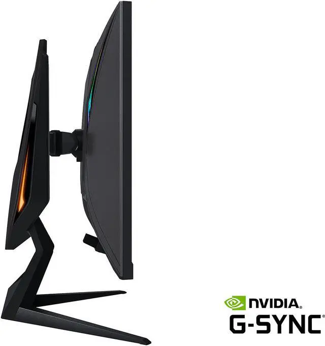 Alt view image 5 of 9 - AORUS FI27Q-X 27" 240Hz 1440P HBR3, G-SYNC Compatible, SS IPS Gaming Monitor, Exclusive Built-in ANC, 2560 x 1440, 0.3ms Response Time, HDR, 93% DCI-P3, 1x DisplayPort 1.4, 2x HDMI 2.0, 2x USB 3.0
