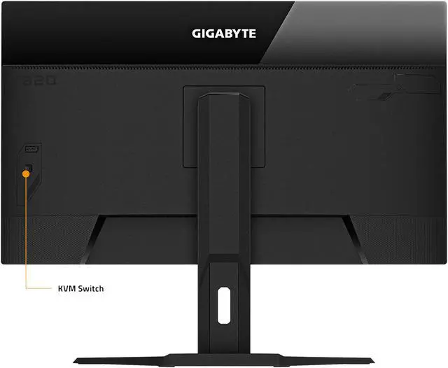 Alt view image 8 of 9 - GIGABYTE 32" 165Hz 1440P SS IPS KVM Gaming Monitor, 0.8ms, FreeSync Premium, QHD 2560 x 1440, 94% DCI-P3, HDR Ready, 1x DisplayPort 1.2, 2x HDMI 2.0, 3x USB 3.0, 1x USB Type-C, M32Q  (170Hz OC)