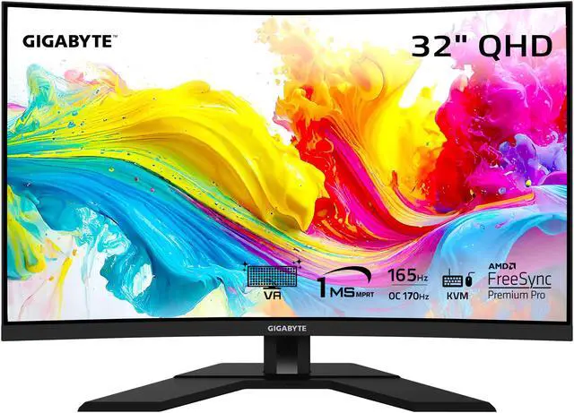 GIGABYTE M32Q (32型/WQHD/IPS/165Hz) M32Q Gaming Monitor Key Features | Monitors - GIGABYTE U.S.A.