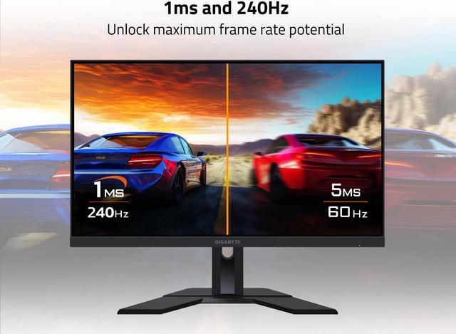 Alt view image 4 of 6 - GIGABYTE - M27Q X - 27" IPS Gaming Monitor - QHD 2560x1440 - 240Hz - 1ms GTG - AMD FreeSync Premium - Type C KVM - HDMI, DP, Type C - Height Adjustable - Black